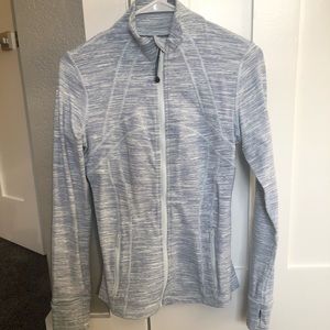 Running zip up sweater